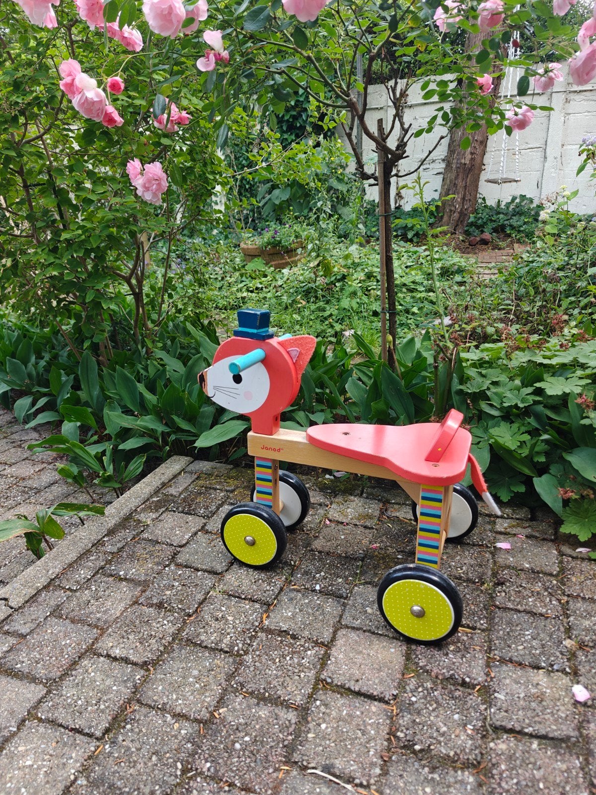 Janod Ride on Fox, Ophalen, Loopfiets
