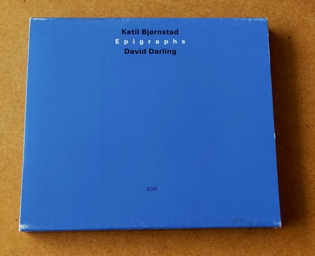 Ketil Bjornstad - Epigraphs CD 2000 ECM, Ophalen of Verzenden, Gebruikt, Jazz