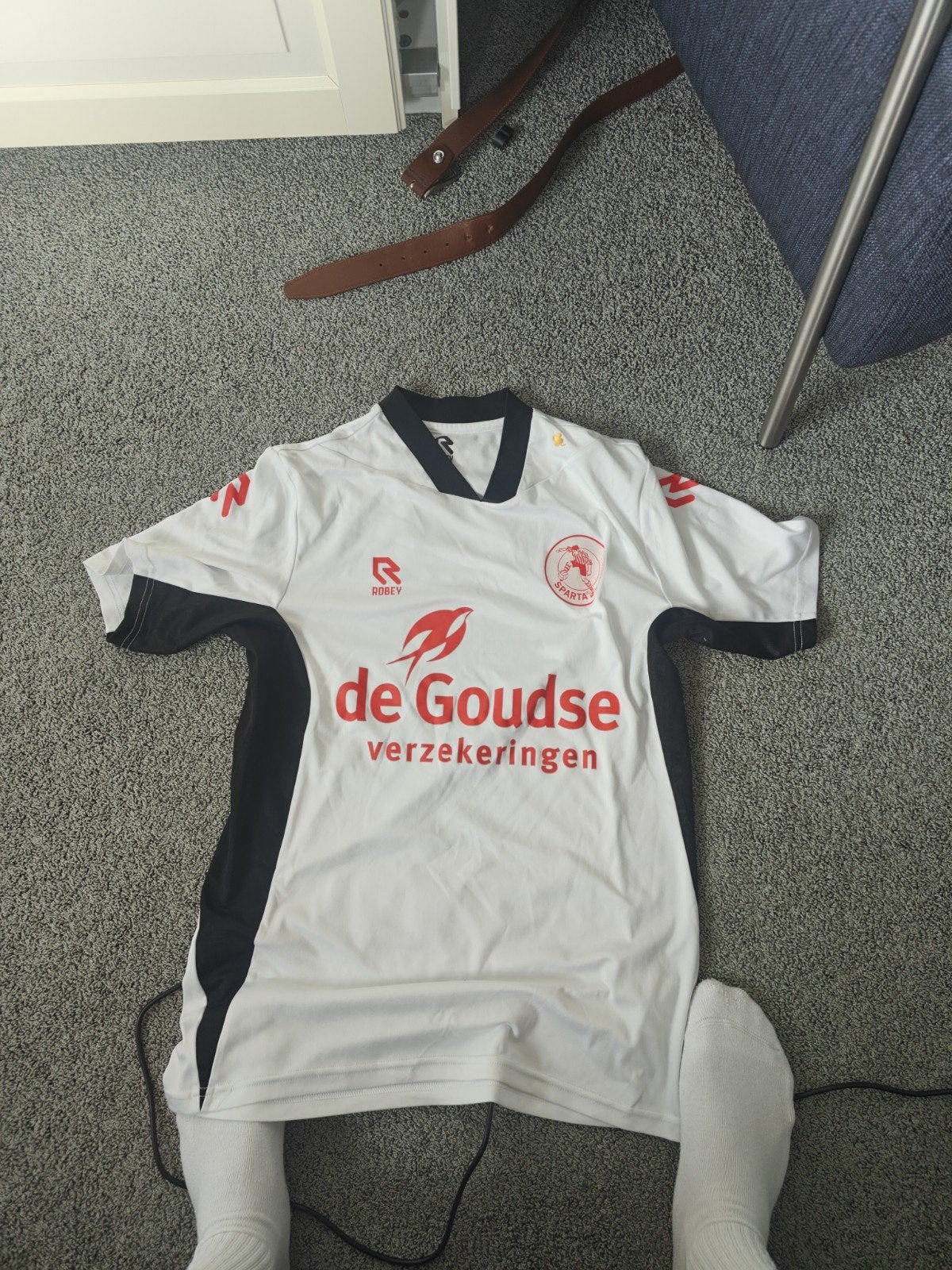 Sparta Rotterdam trainingsshirt Wit - Maat M, Verzenden, Wit