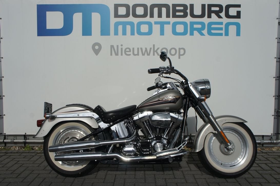 HARLEY-DAVIDSON FAT BOY FLSTF 100 anniversary (bj 2003), Motoren, 2 cilinders, HARLEY-DAVIDSON, Bedrijf, Onbekend