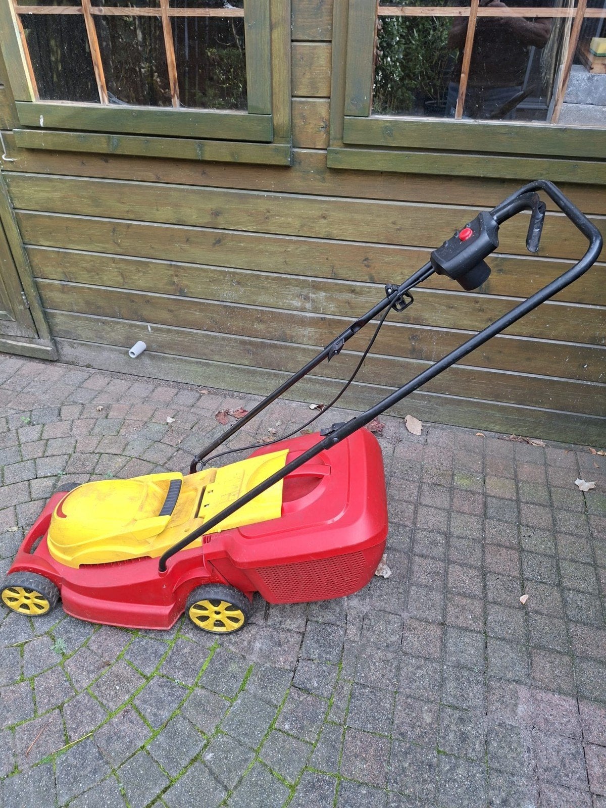 Wolf Garten Elektrische Grasmaaier, Ophalen, Cirkelmaaier, Elektrische grasmaaier, Opvangbak