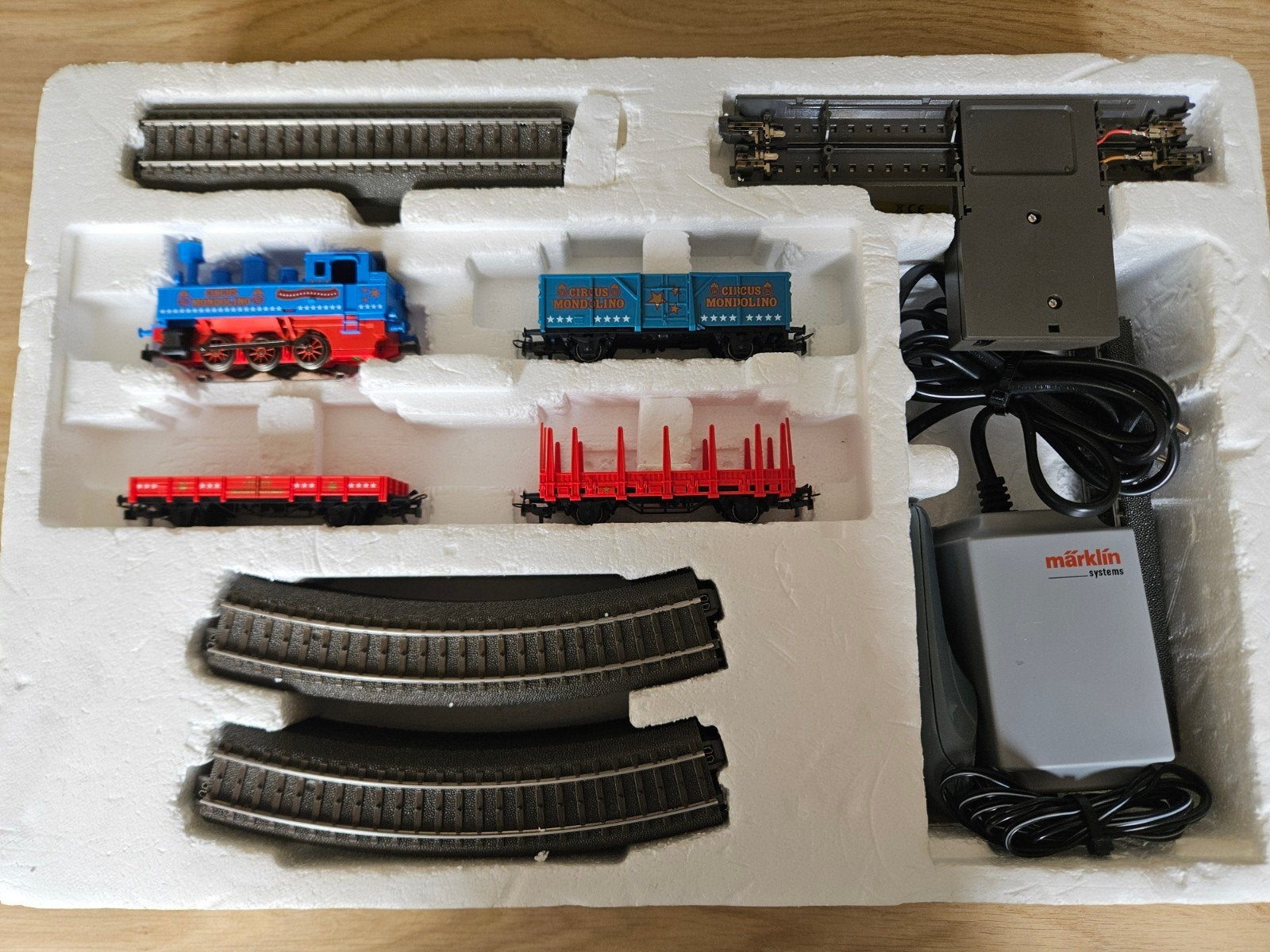 Märklin H0 Startset Circus Mondolino 29410, Hobby en Vrije tijd, Wisselstroom, Treinset, Ophalen of Verzenden, Zo goed als nieuw