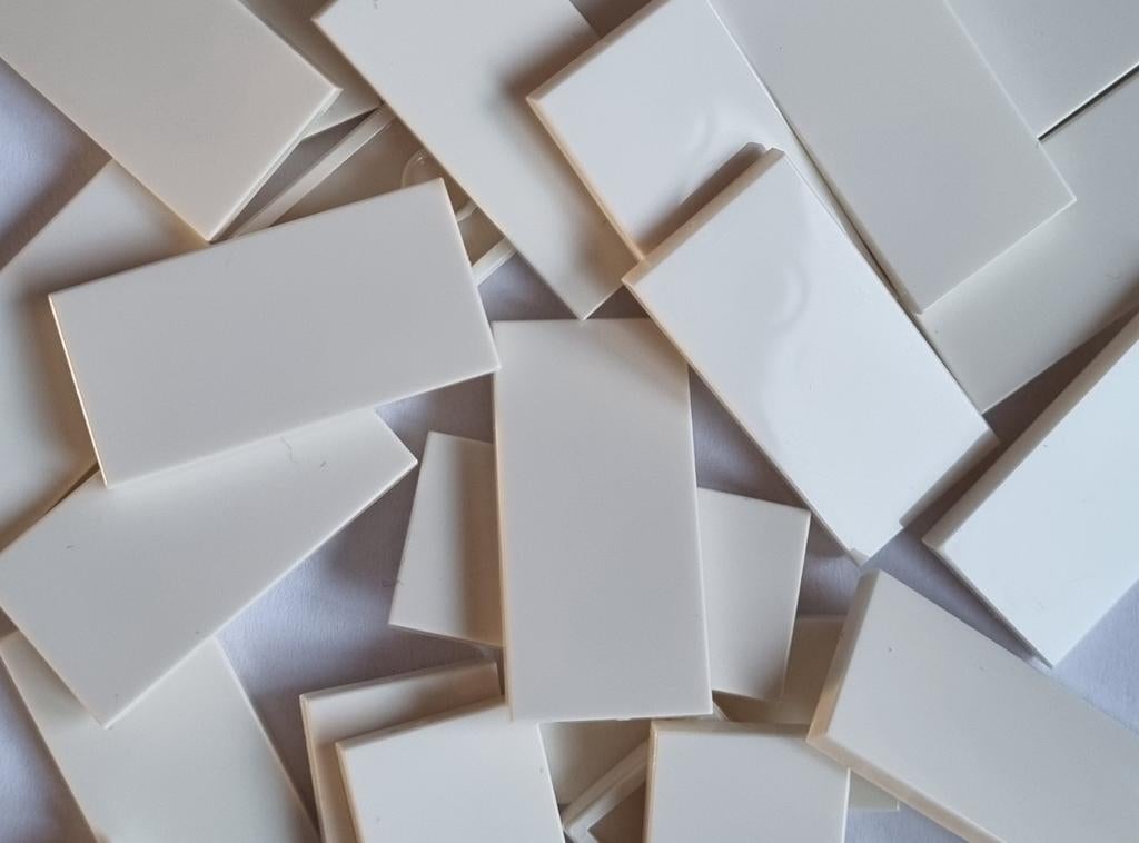 Lego 2x4 tile, White (per 25), Kinderen en Baby's, Speelgoed | Duplo en Lego, Nieuw, Lego, Losse stenen, Ophalen of Verzenden