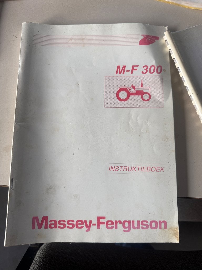 Instructie boek mf 300 serie, Ophalen of Verzenden, Gelezen