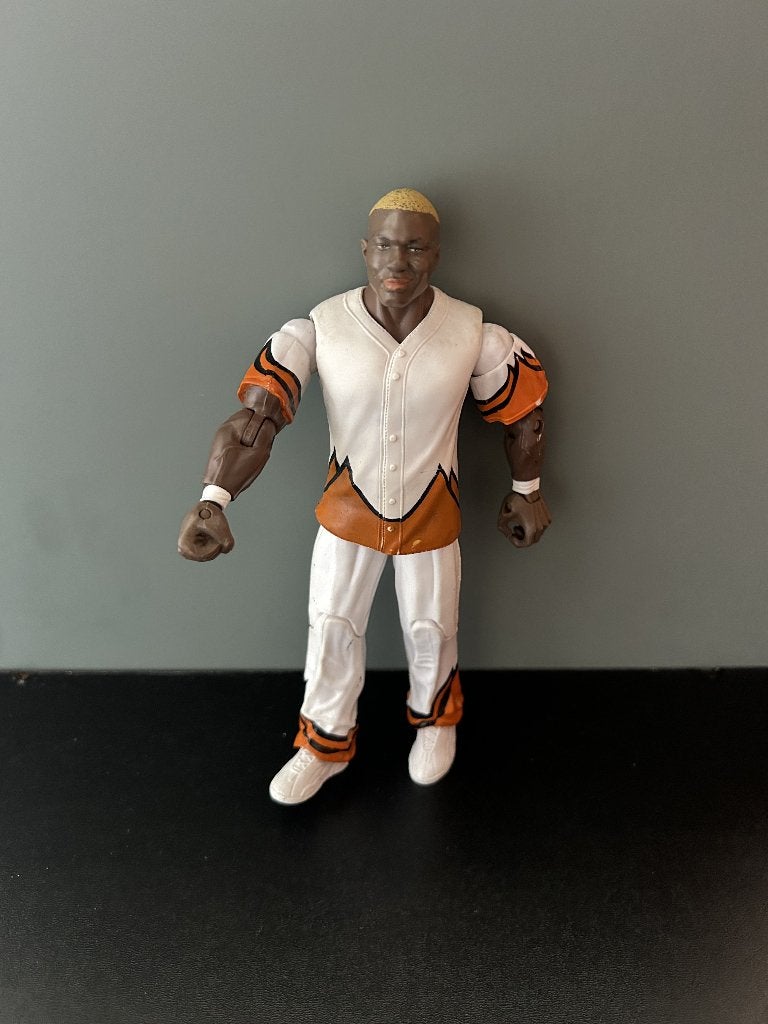 Shelton Benjamin wwe actiefiguur, Ophalen of Verzenden, Gebruikt