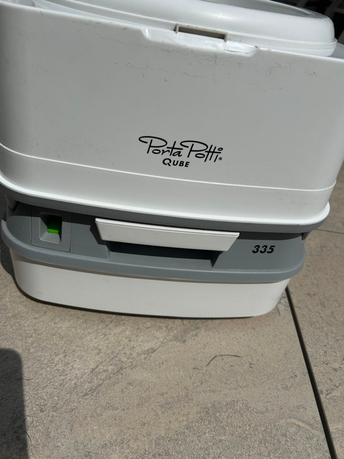 Nieuwe Porta Potti Qube 335 (zonder bril), Caravans en Kamperen, Caravan accessoires, Ophalen, Nieuw