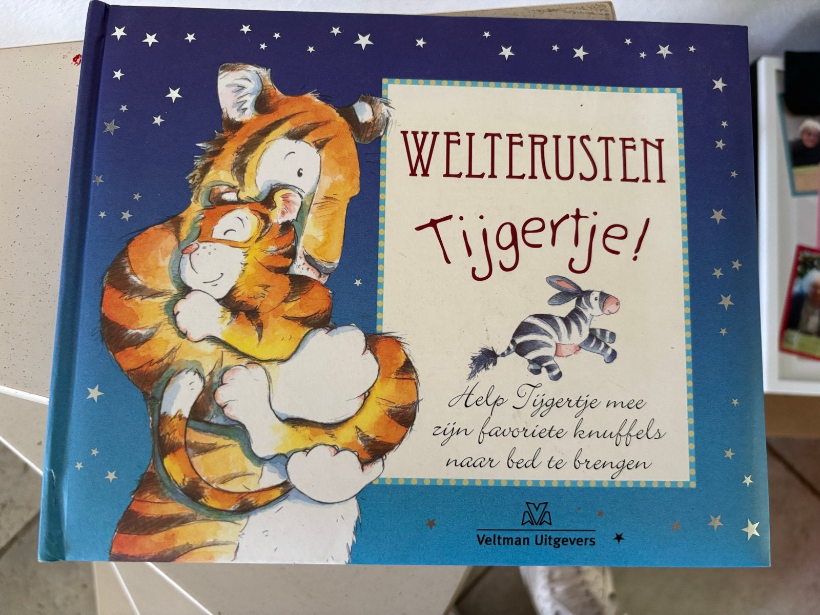 Welterusten Tijgertje! Voorleesboek Veltman Uitgevers, Boeken, Fictie algemeen, Jongen of Meisje, Ophalen of Verzenden, Zo goed als nieuw