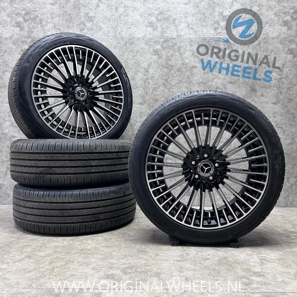 20 inch originele AMG velgen zomerbanden Mercedes EQA EQBA, Gebruikt, Banden en Velgen, Ophalen of Verzenden, Personenwagen