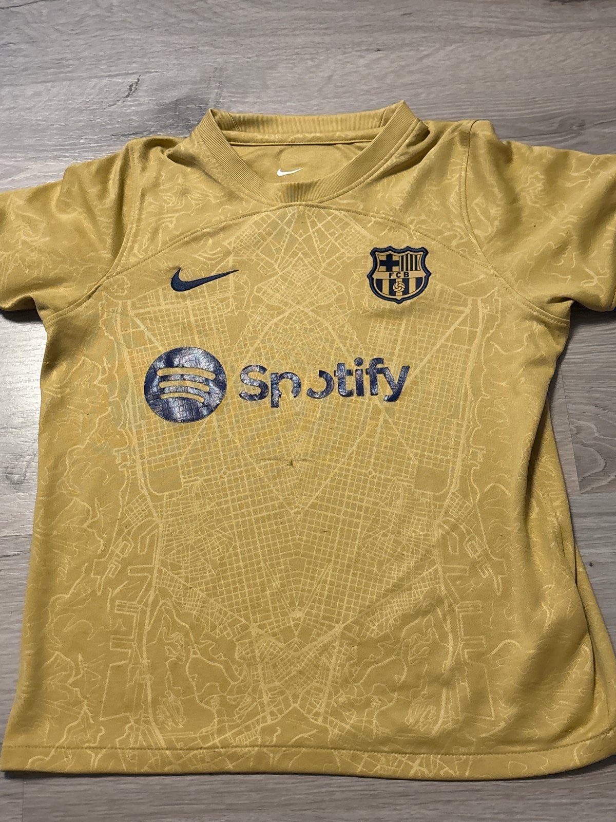 FC Barcelona uitshirt 2022/2023 - Maat XL (122-128 CM), Ophalen of Verzenden