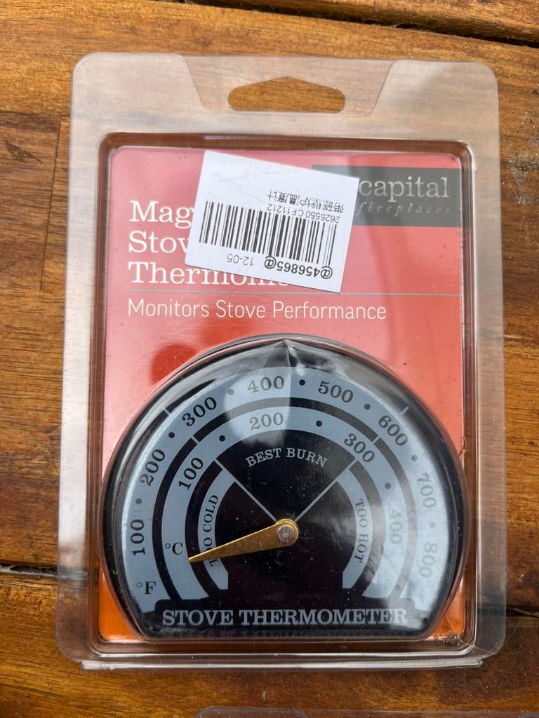 Magnetische Kachelthermometer / Stove Thermometer – Nieuw, Huis en Inrichting, Kachels, Ophalen of Verzenden, Nieuw, Houtkachel