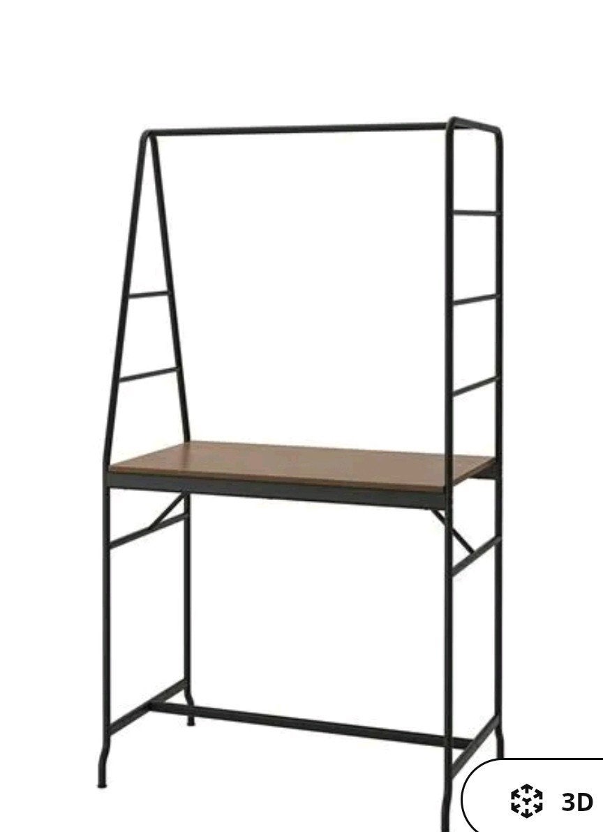 IKEA HÅVERUD eettafel bar met 4 stoelen, Ophalen, 50 tot 100 cm, Metaal, Vier personen