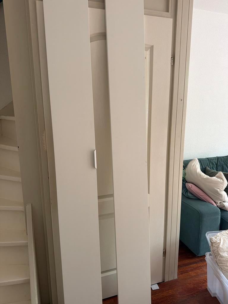 Smal Pax kastdeur, Ophalen, Gebruikt