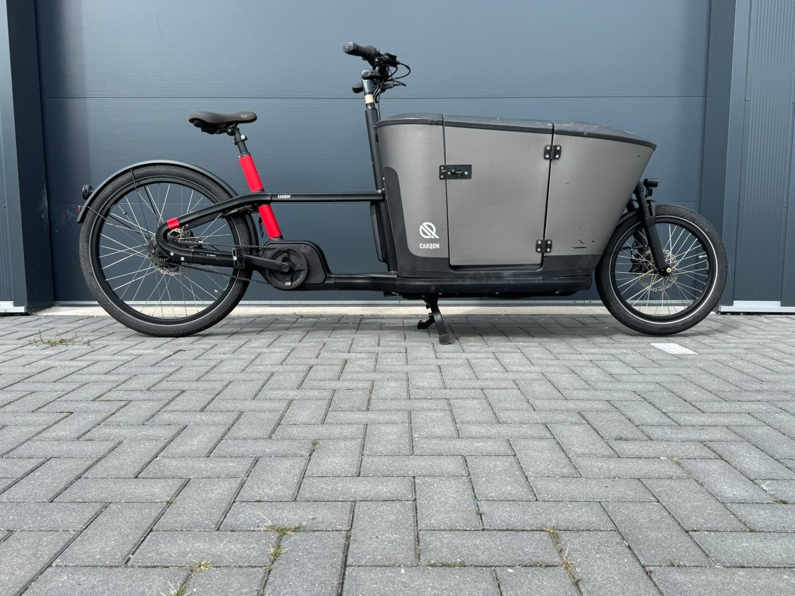 Carqon D2 bakfiets met Bosch CargoLine motor, Overige merken, Gebruikt, Elektrisch, Ophalen of Verzenden