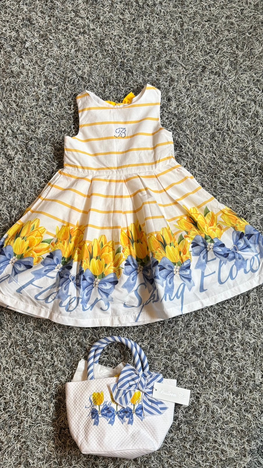 Balloon chic jurkje met tasje 3 jaar, Ophalen of Verzenden, Zo goed als nieuw, Meisje, Jurk of Rok