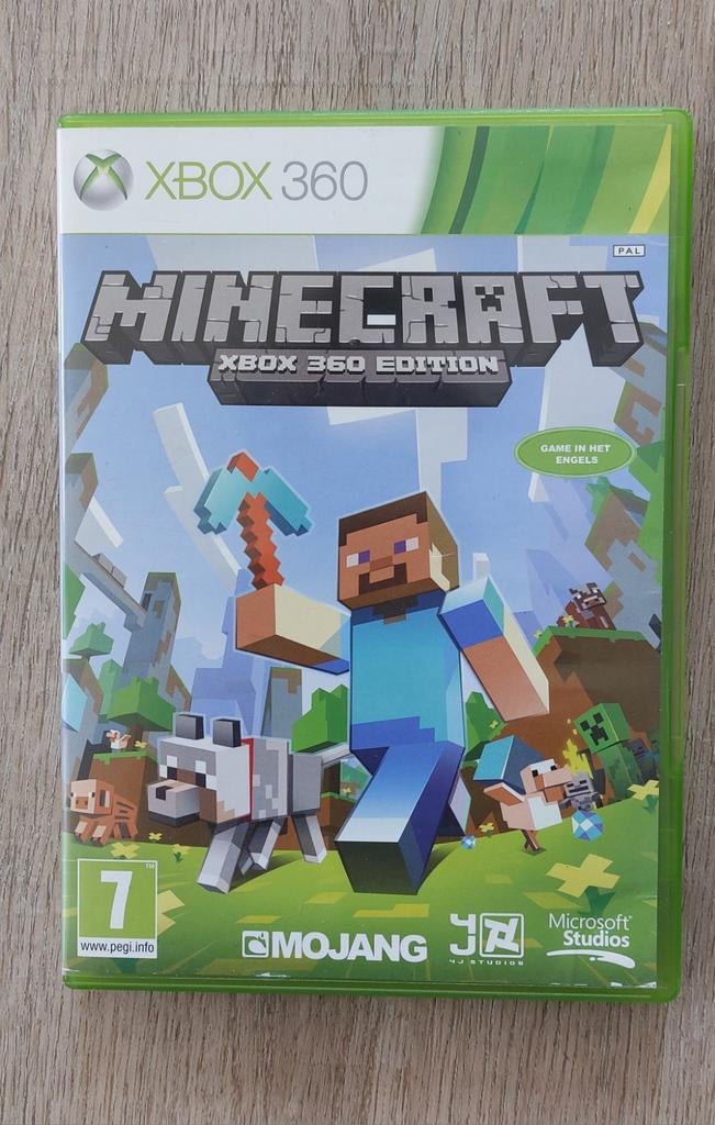 Minecraft Xbox 360 Edition - Vanaf 7 jaar, Spelcomputers en Games, Games | Xbox 360, Ophalen, Gebruikt, Eén computer, 3 spelers of meer