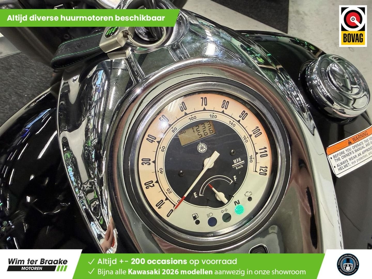 Yamaha XV 1700 Road Star (bj 2005) 25,500 km, Motoren, 2 cilinders, 1670 cc, Bedrijf, Onbekend