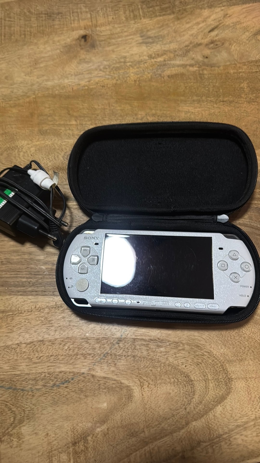 sony psp spelcomputer, Ophalen, Wit, PSP, Gebruikt