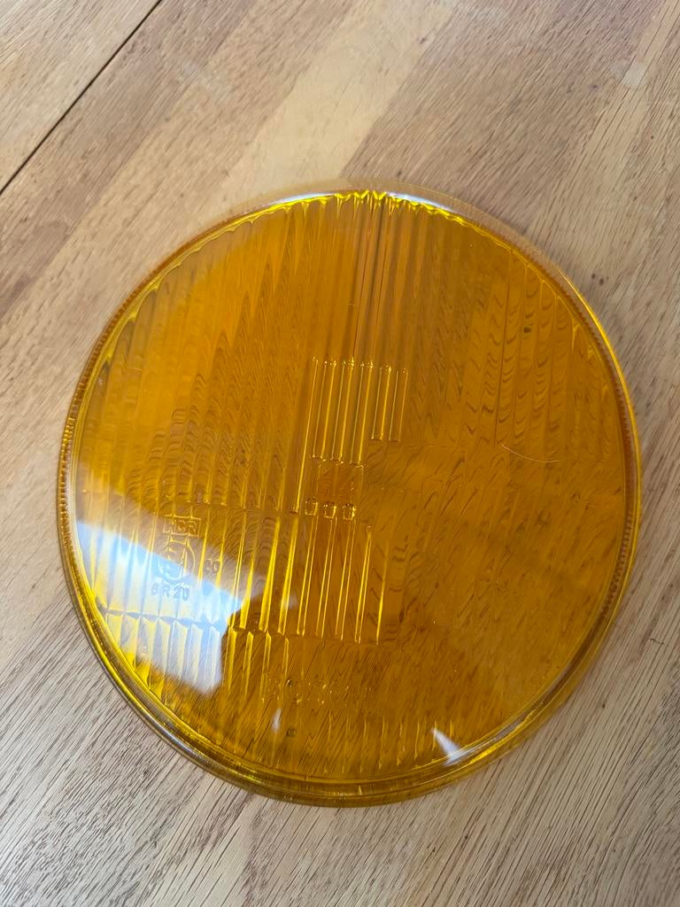 Koplamp glazen H4 Porsche 911 geel, Auto-onderdelen, Verlichting, Ophalen of Verzenden, Gebruikt, Porsche