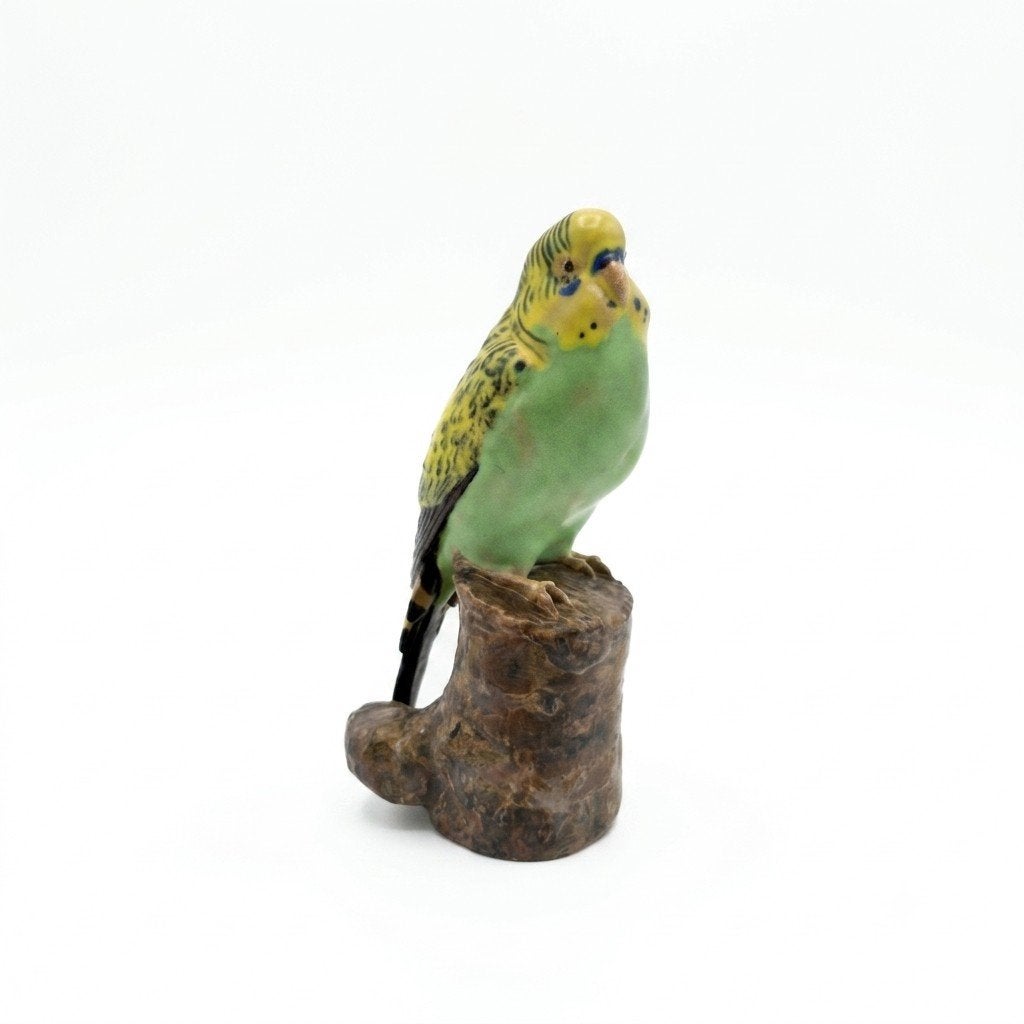 Vintage Royal Copenhagen Grasparkiet Beeldje - Jeanne Grut, Ophalen of Verzenden