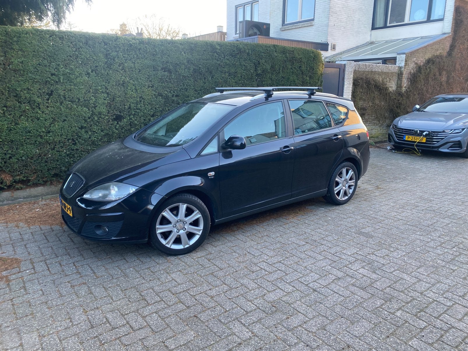 Seat Altea XL 1.2 TSI 77KW Stationwagon 2010 Zwart, Auto's, Voorwielaandrijving, 4 cilinders, Zwart, Origineel Nederlands