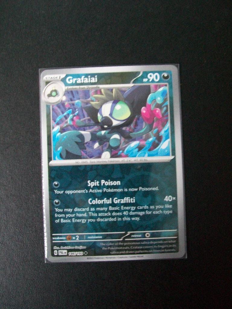 1937. Nieuwe Pokemon Kaart holofoil GRAFAIAI HP 90 (146/193), Verzenden, Nieuw, Losse kaart, Foil