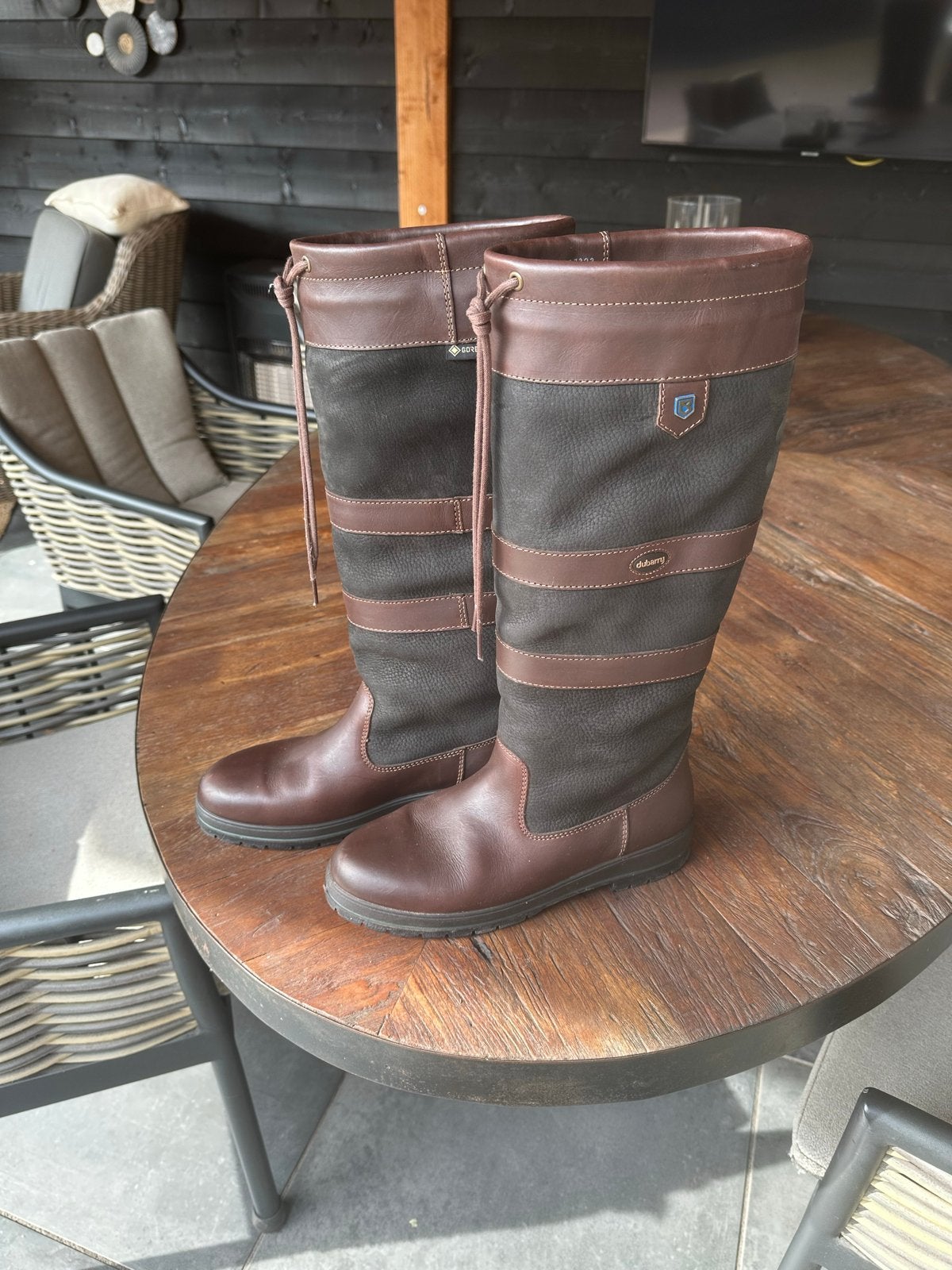 Dubarry laarzen maat 42, zo goed als nieuw, Hoge laarzen, Bruin, Ophalen of Verzenden, Zo goed als nieuw