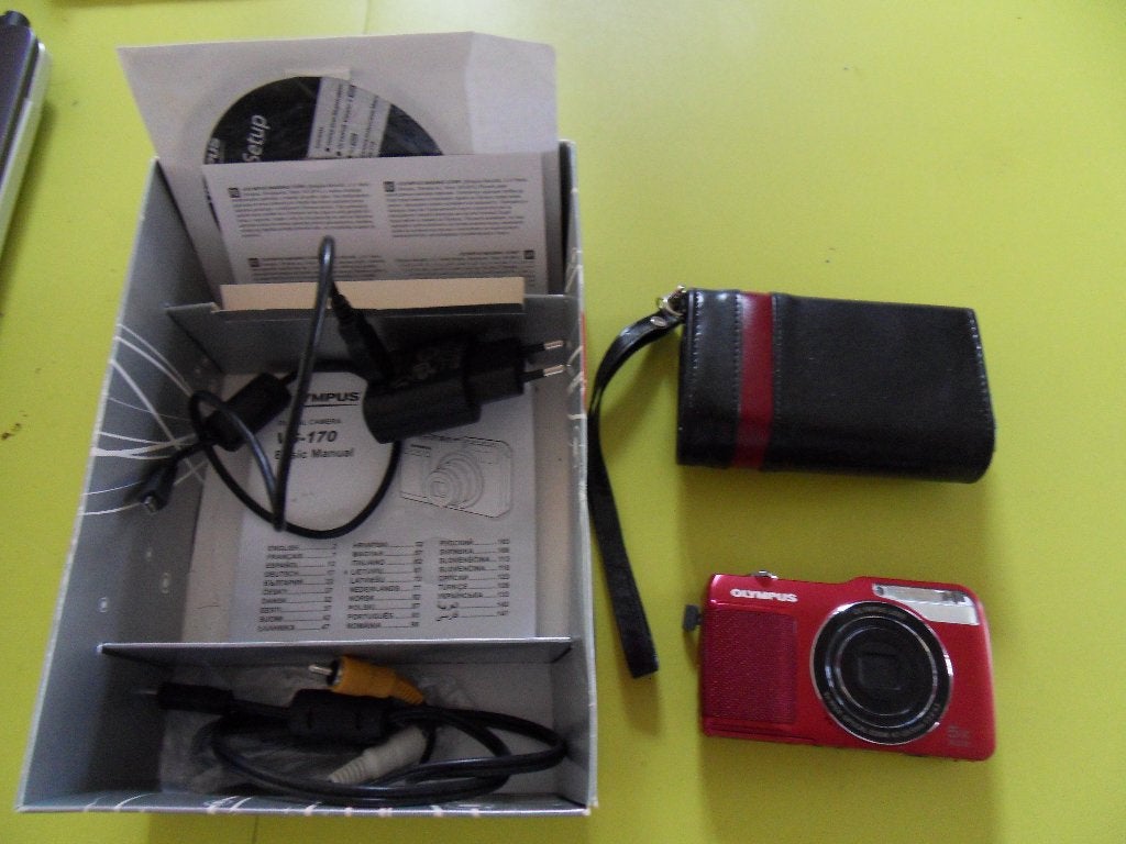 Olympus VG-170 Compact Digitale Camera, Ophalen of Verzenden, Zo goed als nieuw, Compactcamera, Olympus