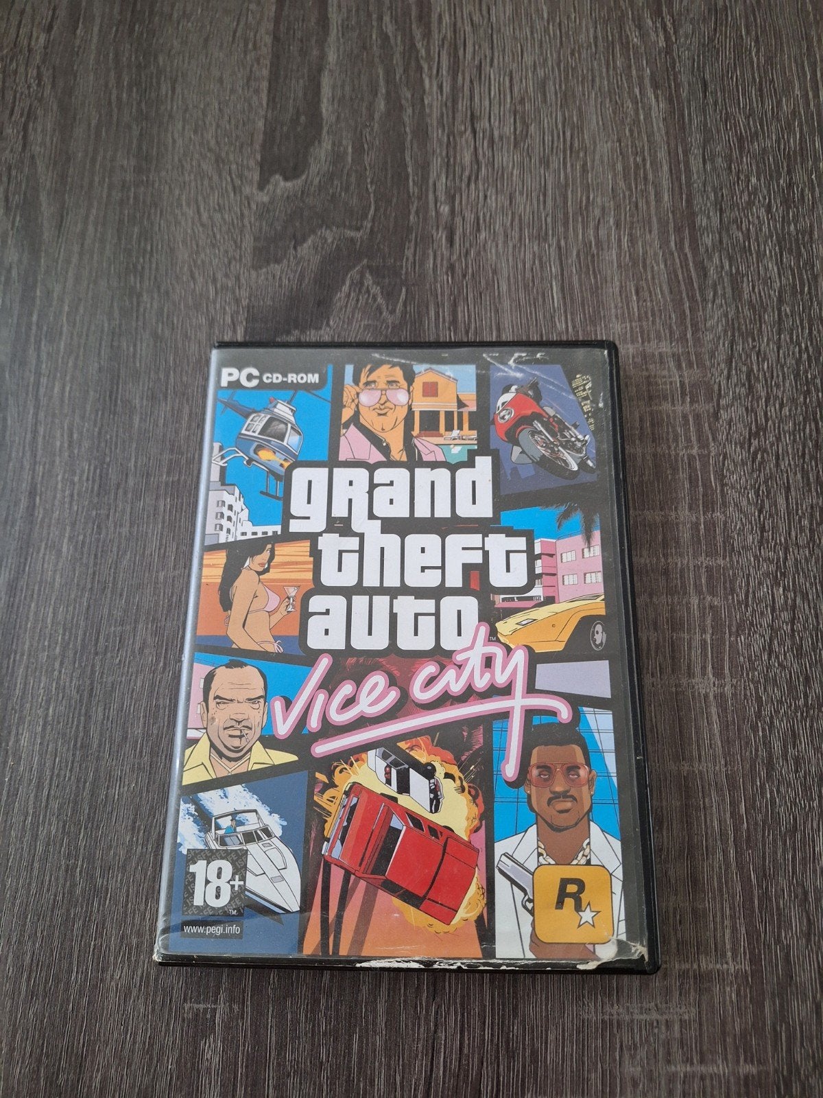 GTA Vice City PC - Originele Casing - Goede Staat, Avontuur en Actie, Vanaf 18 jaar, 1 speler, Ophalen of Verzenden