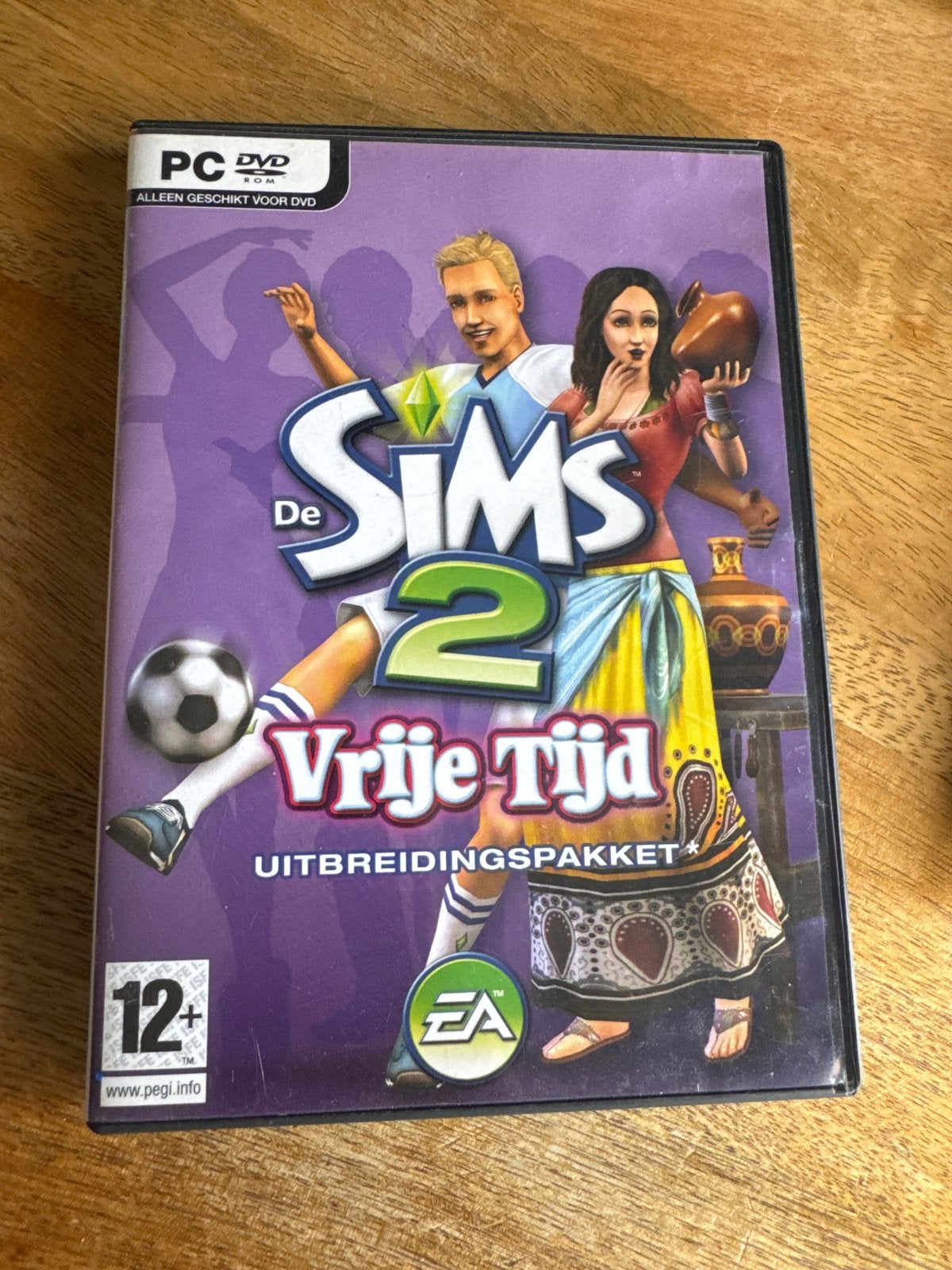 De Sims 2: Vrije Tijd - Uitbreidingspakket PC DVD-ROM, Spelcomputers en Games, Gebruikt, 1 speler, Ophalen of Verzenden, Vanaf 12 jaar