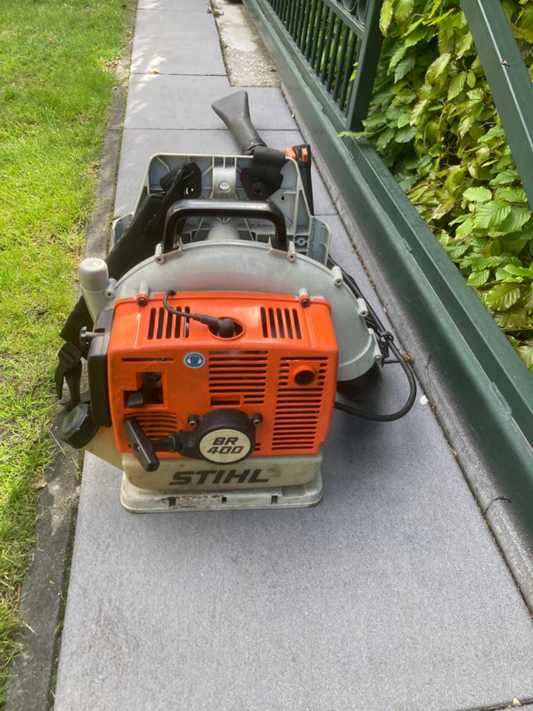 Stihl br 400 bladblazer, Tuin en Terras, Bladblazers, Ophalen, Zo goed als nieuw, Benzine