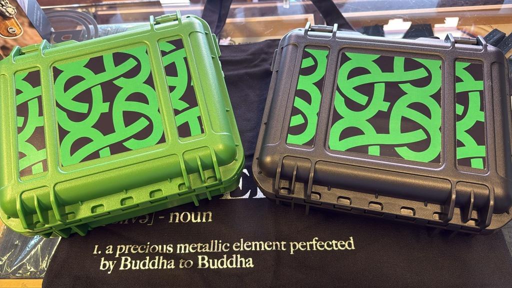 BUDDHA TO BUDDHA / LIMITED JEWELRY BOX GROEN / ZWART € 39,95, Ophalen of Verzenden, Nieuw, Zwart, Kunststof of Plastic