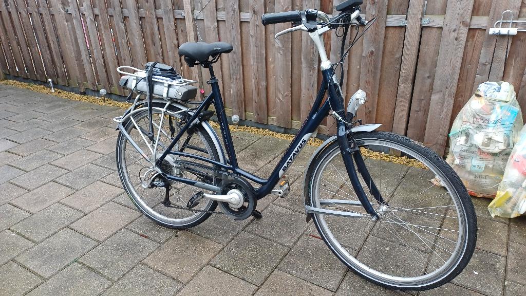 elektrische fiets Batavus blanc easy, Fietsen en Brommers, Ophalen, Batavus, Zo goed als nieuw, 50 km per accu of meer