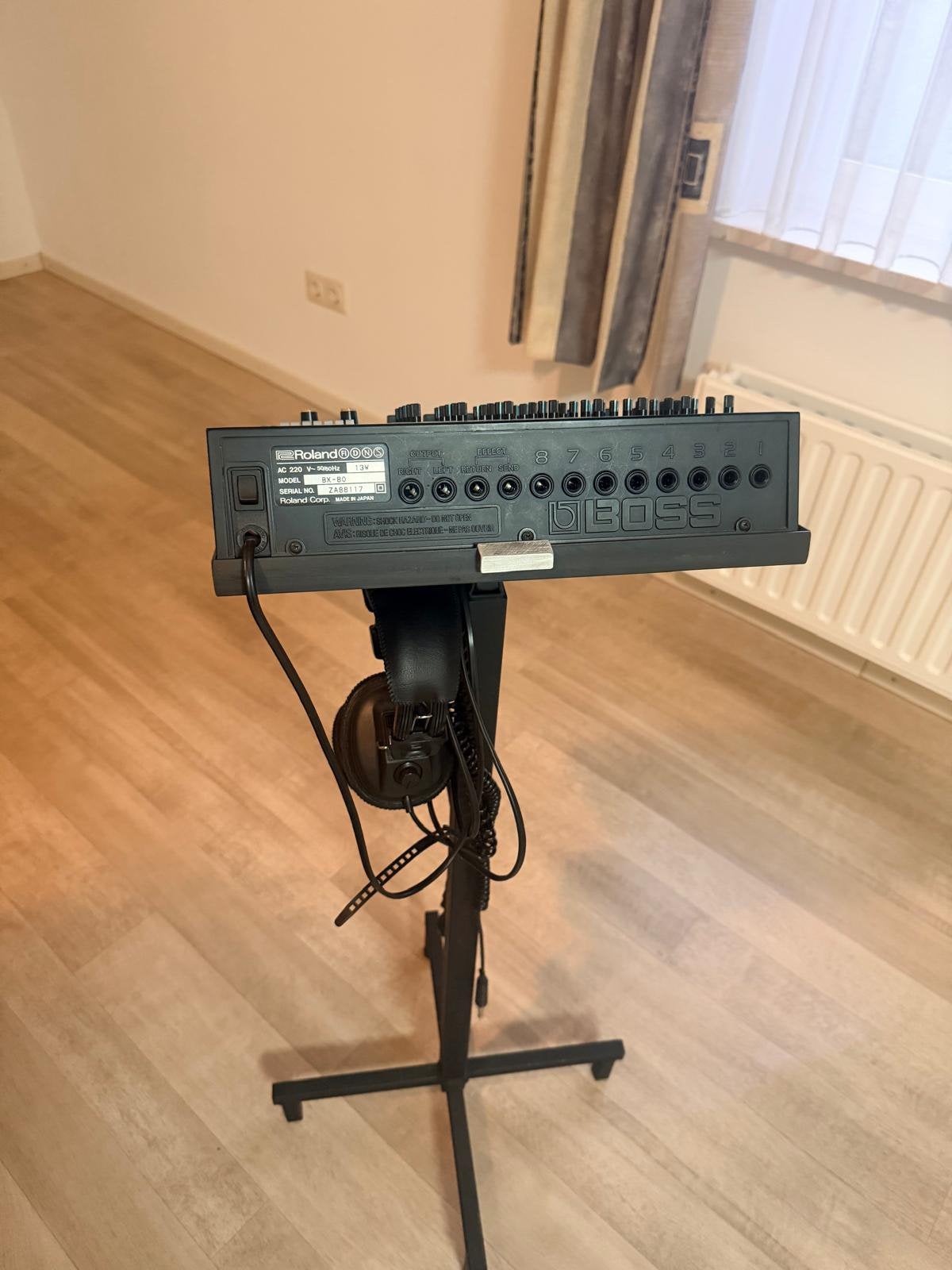 Mengpaneel Boss BX -80, Ophalen, Gebruikt, 5 tot 10 kanalen, Microfooningang