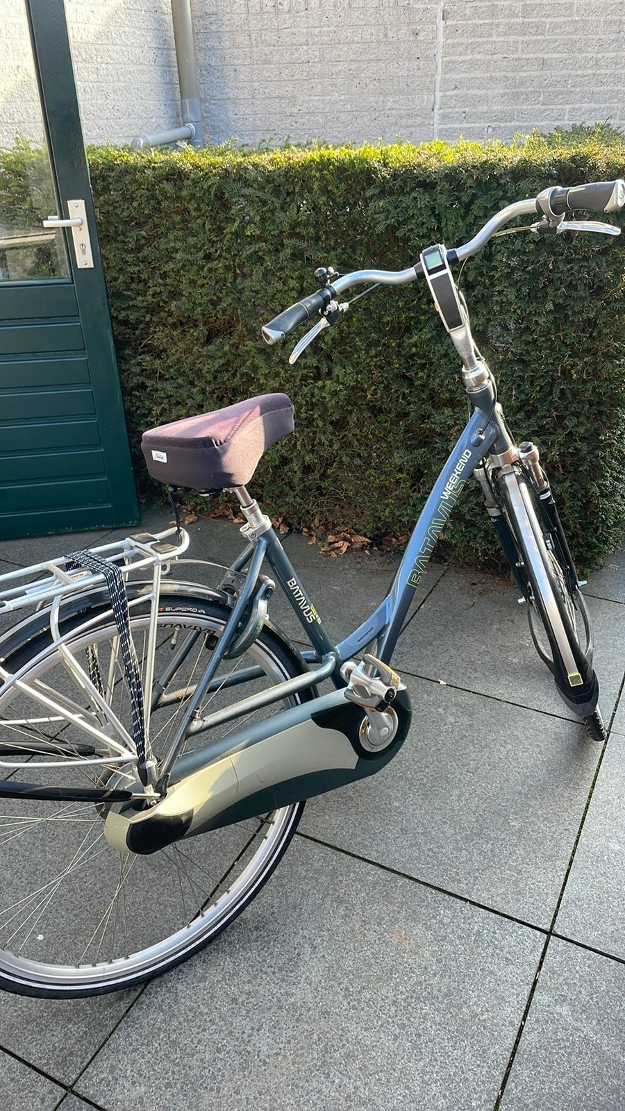 Grijze Batavus Weekend damesfiets hoogte 48, Fietsen en Brommers, Ophalen, 47 tot 50 cm, Versnellingen, Batavus