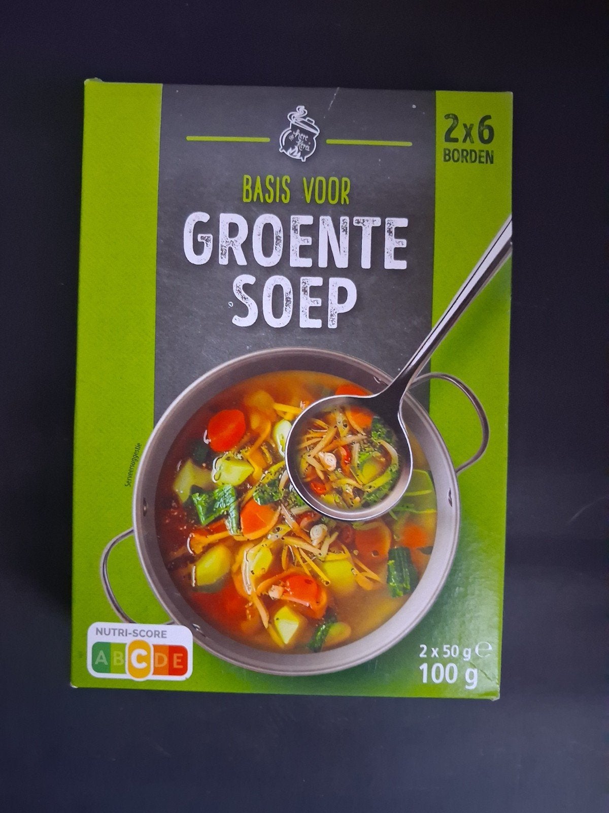Basis voor groentesoep, Ophalen