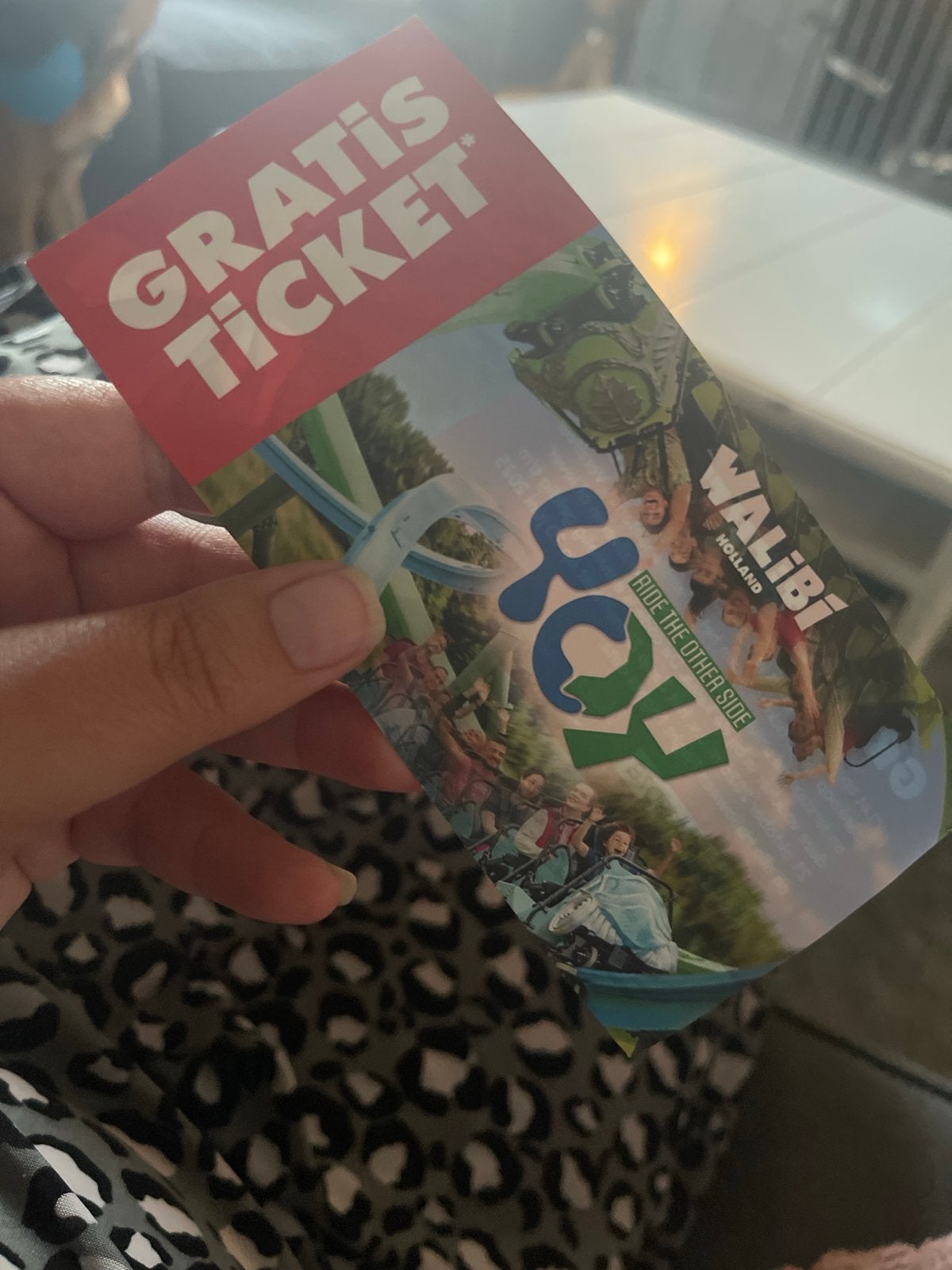 Voucher 2e kaartje gratis walibi, Twee personen, Kortingskaart