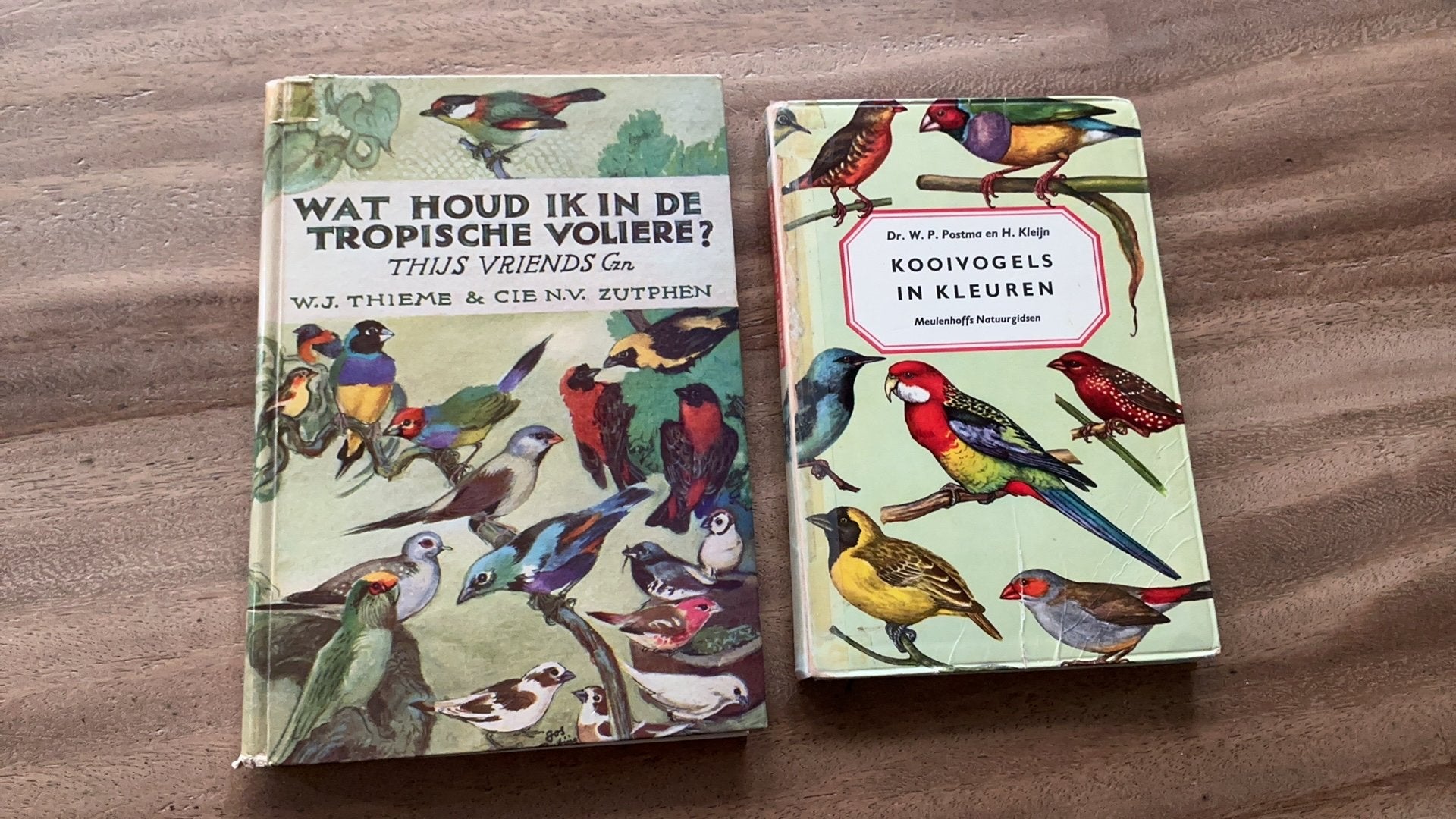 Kooivogels in kleuren/Wat houd ik in de tropische voliere, Boeken, Ophalen of Verzenden, Gelezen, Overige onderwerpen