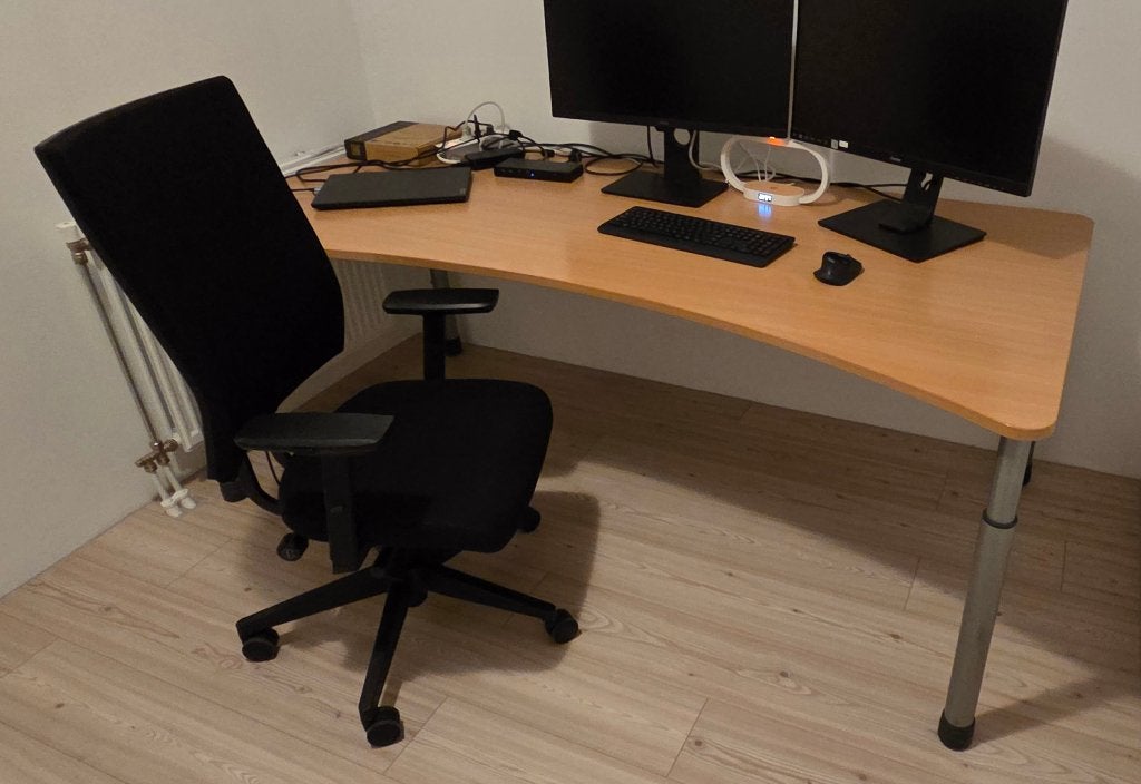 Bureau 100x200, Huis en Inrichting, Bureaus, Ophalen, Overige typen, Gebruikt, 100 cm