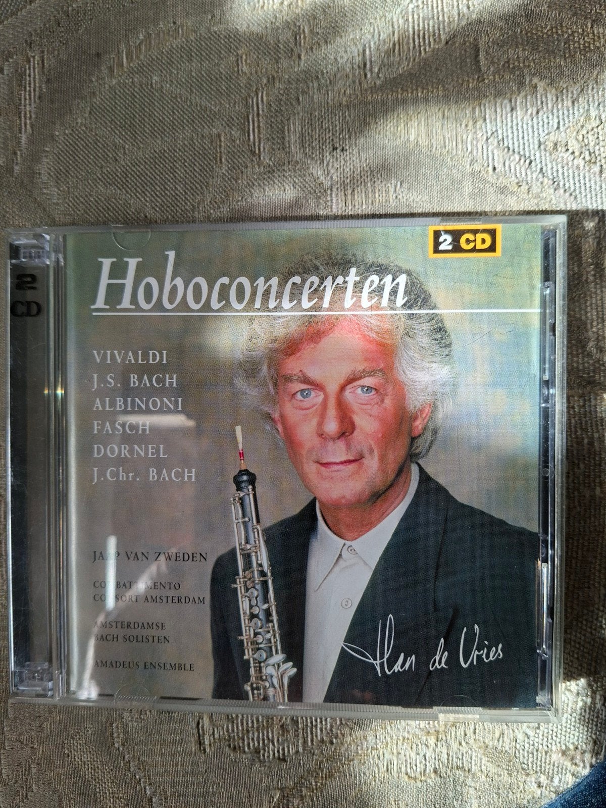 Hoboconcerten - Vivaldi, Bach, Albinoni, Fasch, Dornel, Soloconcert, Ophalen of Verzenden, Inclusief doosje, Vivaldi