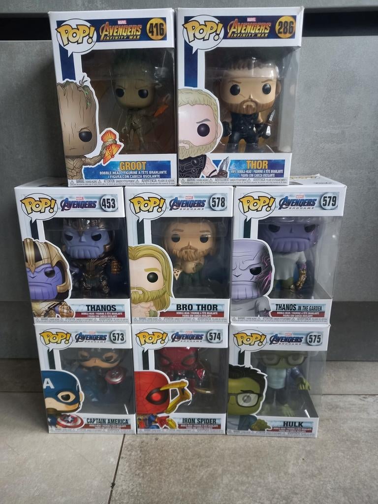 Funko pop Marvel Avengers, Ophalen of Verzenden, Nieuw