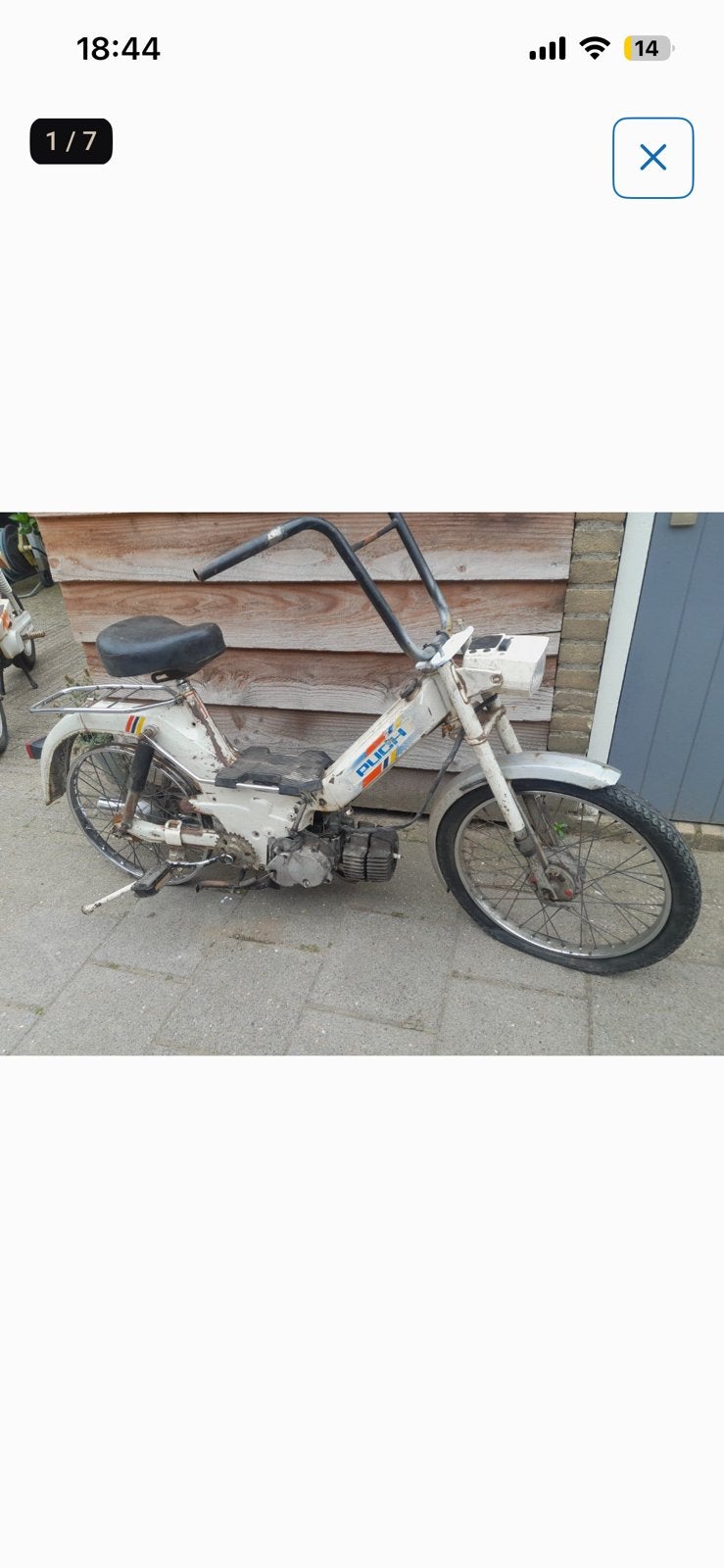 GEZOCHT - puch/piaggio brommer opknapper, Fietsen en Brommers, Ophalen, Zo goed als nieuw, Overige modellen