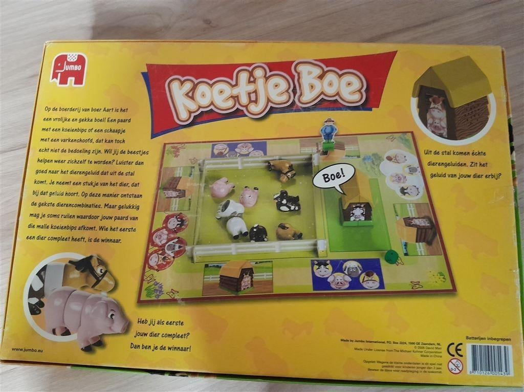 koetje boe gezelschapsspel [s1249], Verzenden, Zo goed als nieuw