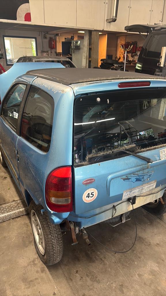 Microcar virgo, Ophalen