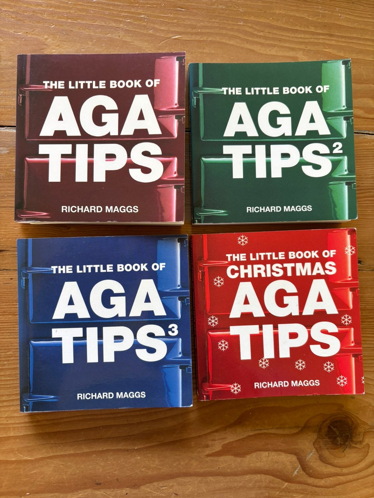 The little book of Aga tips - Richard Maggs -4 delen, Ophalen of Verzenden, Zo goed als nieuw
