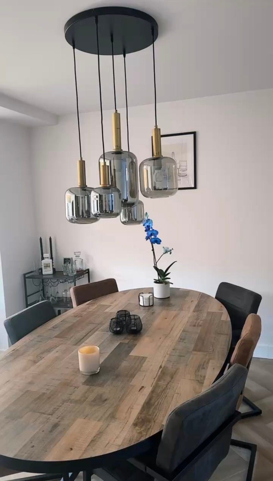 Eettafel hanglamp Light & Living, Ophalen, Zo goed als nieuw
