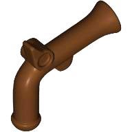 Lego Brown Minifigure, Weapon Gun, Flintlock Pistol, Gebruikt, Lego, Accessoire, Pirates