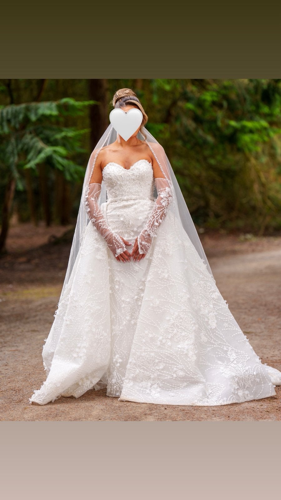 Sima Couture trouwjurk, Ophalen, Zo goed als nieuw, Wit, Trouwjurk