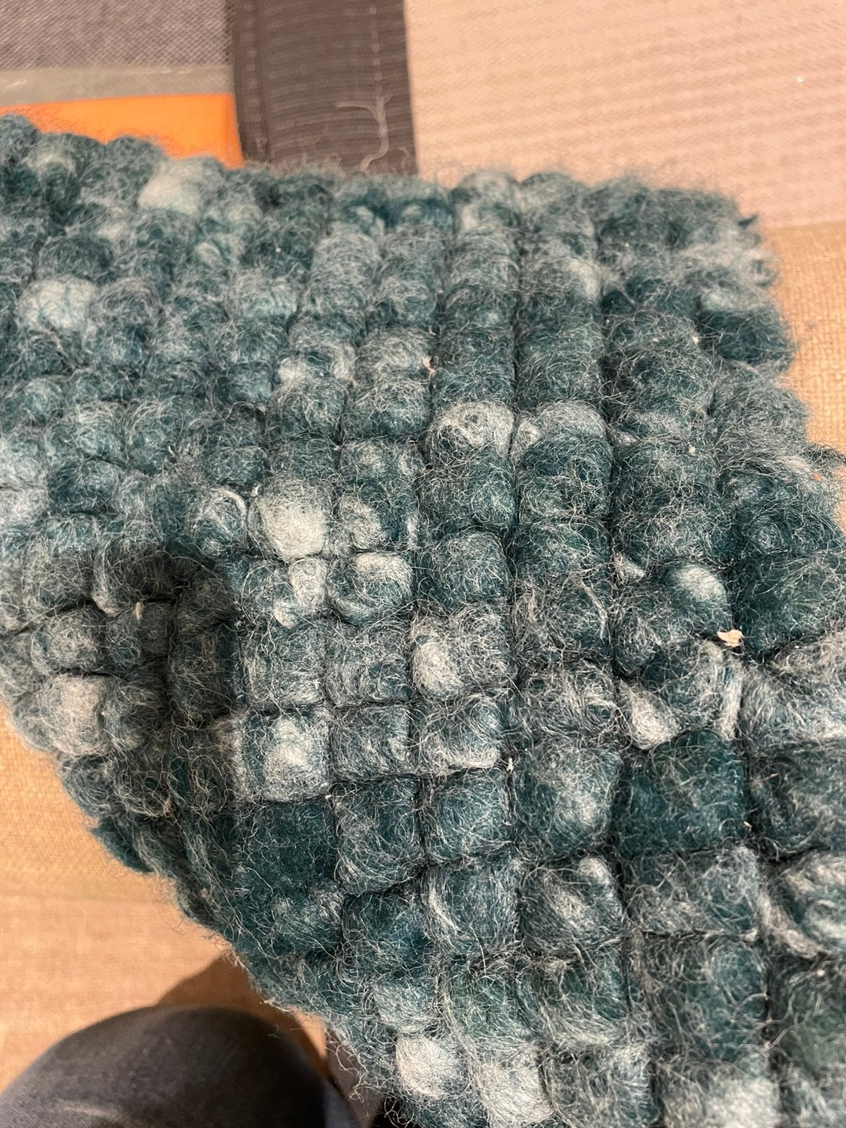 Vloerkleed 160/230 scheerwol, Ophalen, 150 tot 200 cm, 200 cm of meer, Zo goed als nieuw