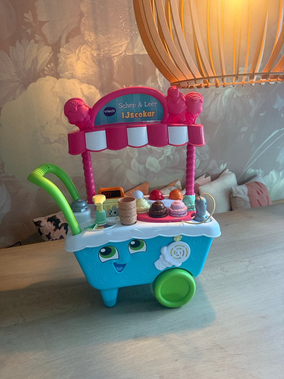 VTech Schep & Leer IJscokar - Educatief Speelgoed, Kinderen en Baby's, Speelgoed | Vtech, Ophalen, Zo goed als nieuw, 2 tot 4 jaar