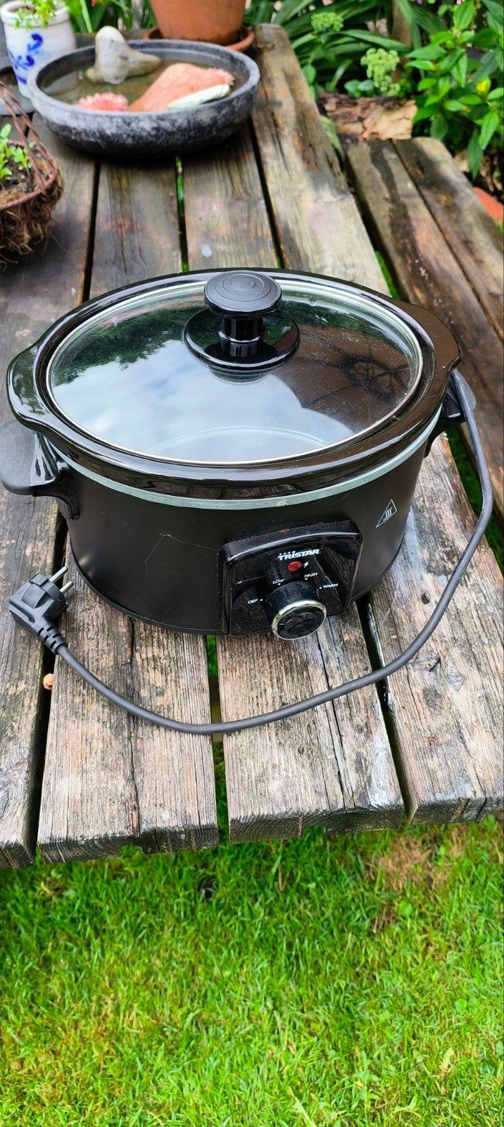 Slowcooker 5 liter, Witgoed en Apparatuur, Slowcookers, Ophalen of Verzenden, Gebruikt